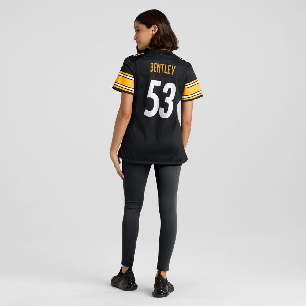 JaWhaun Bentley Pittsburgh Steelers Women's Team Game Jersey Black - Nike