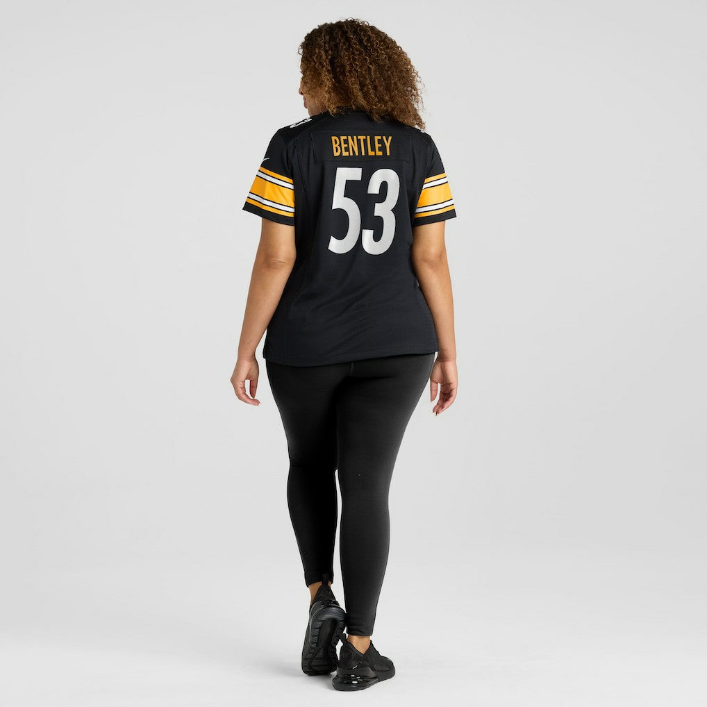 JaWhaun Bentley Pittsburgh Steelers Women's Team Game Jersey - Black | NFL Jerseys