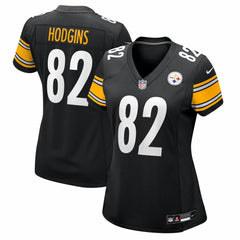Isaiah Hodgins Pittsburgh Steelers Women's Team Game Jersey Black - Nike