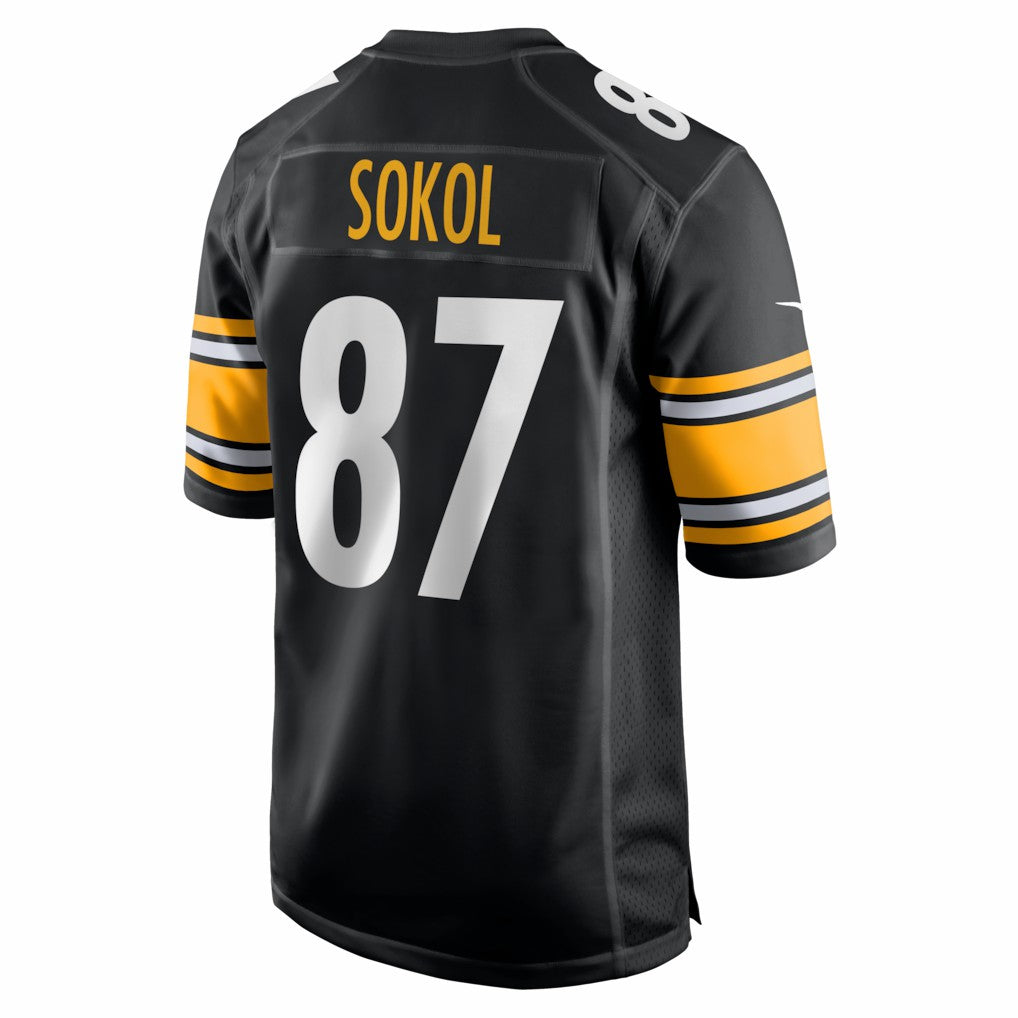 Matt Sokol Pittsburgh Steelers Team Game Jersey Black - Nike