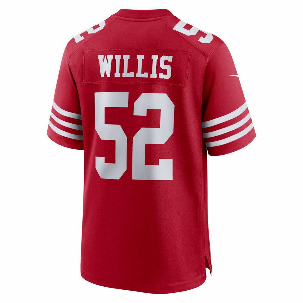 Messiah Swinson San Francisco 49ers Team Game Jersey Scarlet - Nike