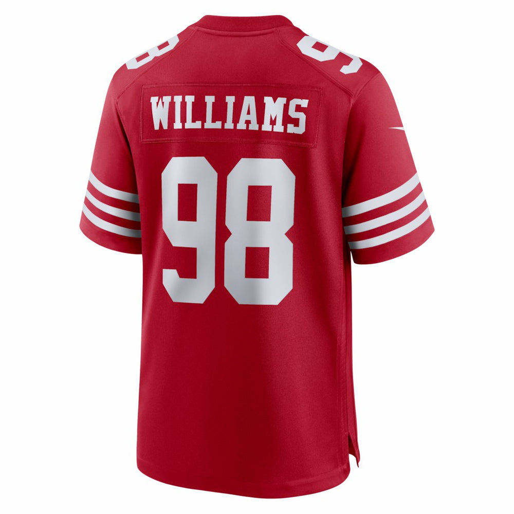 Messiah Swinson San Francisco 49ers Team Game Jersey Scarlet - Nike