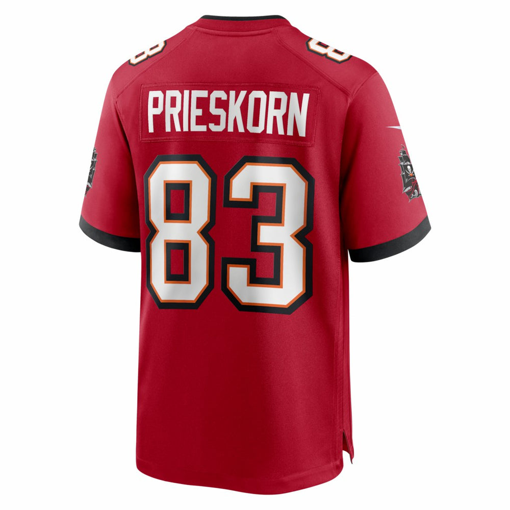 Caden Prieskorn Tampa Bay Buccaneers Team Game Jersey Red - Nike