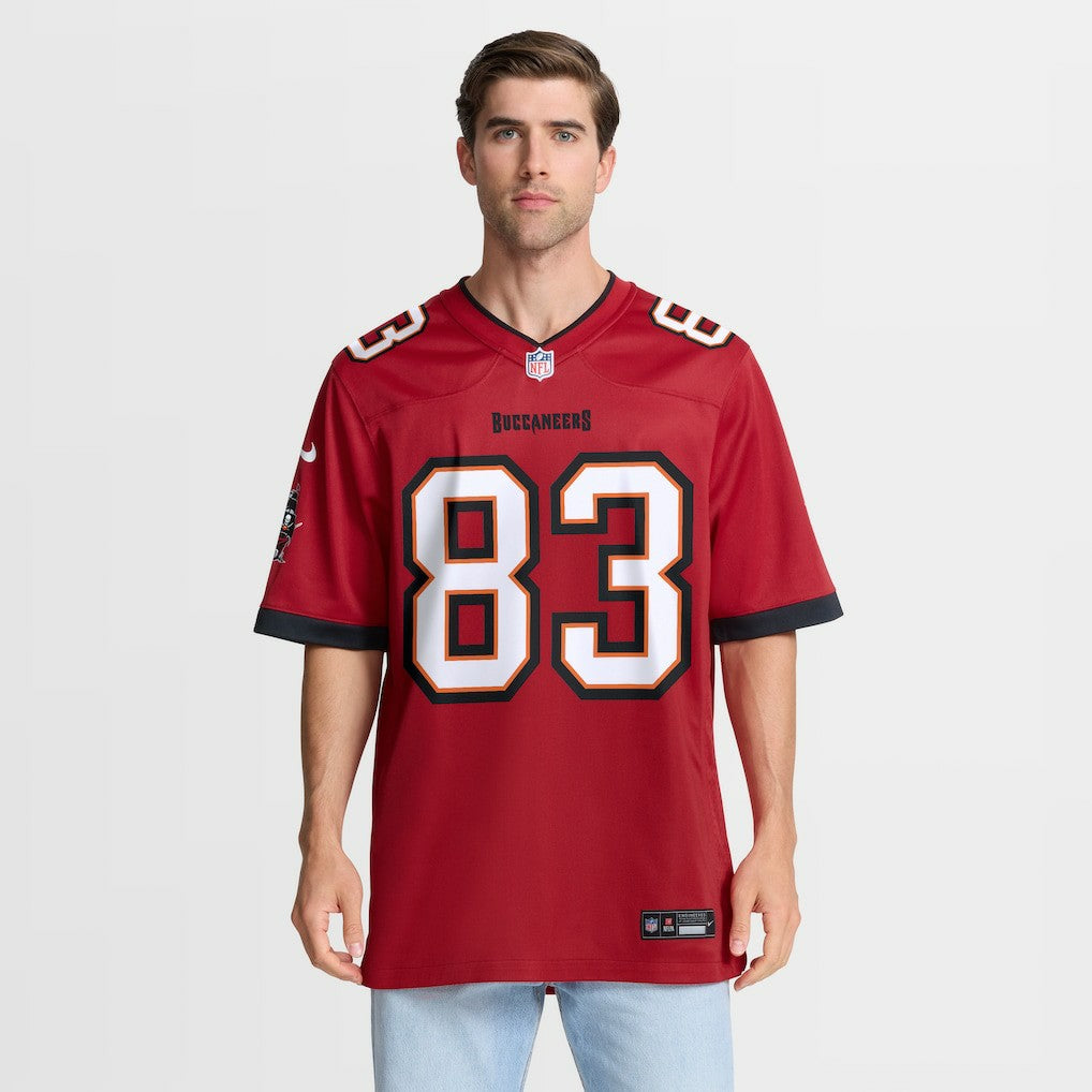 Caden Prieskorn Tampa Bay Buccaneers Team Game Jersey Red - Nike