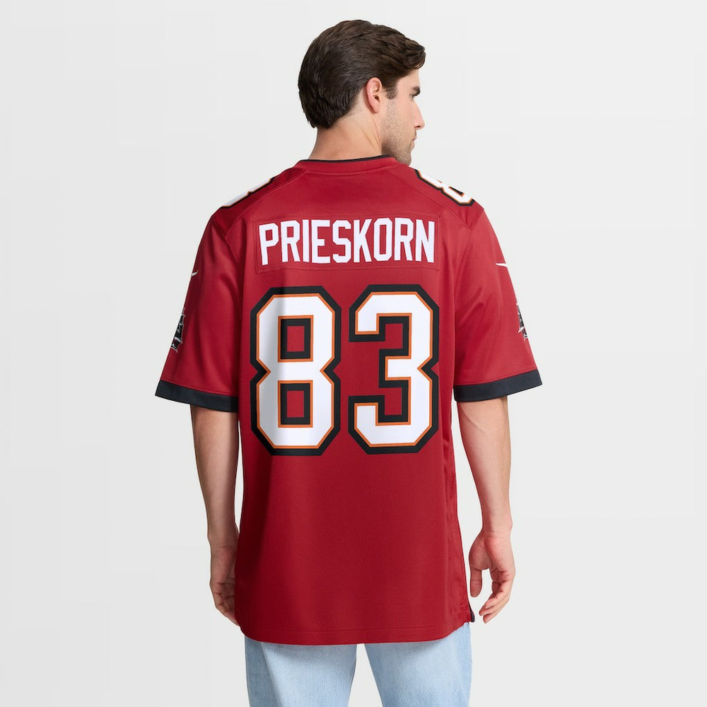 Caden Prieskorn Tampa Bay Buccaneers Team Game Jersey Red - Nike