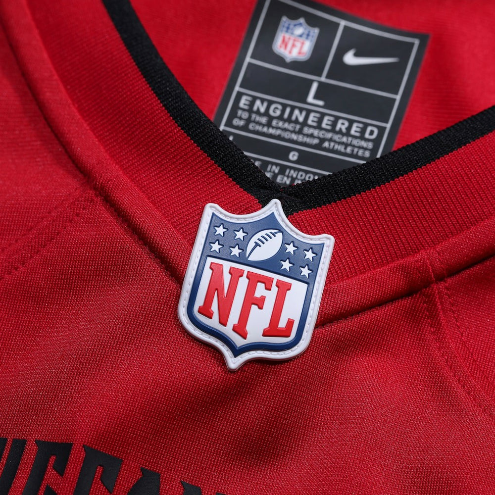 Caden Prieskorn Tampa Bay Buccaneers Team Game Jersey Red - Nike