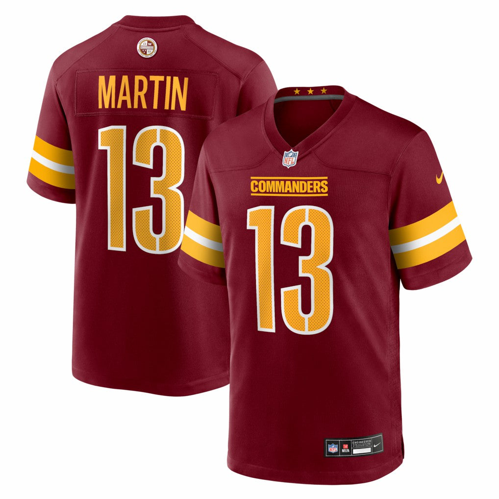 Tay Martin Washington Commanders Team Game Jersey Burgundy - Nike
