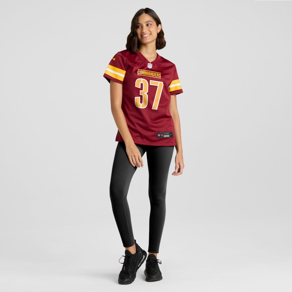 Car'lin Vigers Washington Commanders Women's Team Game Jersey Burgundy - Nike