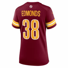 Chase Edmonds Washington Commanders Women's Team Game Jersey Burgundy - Nike