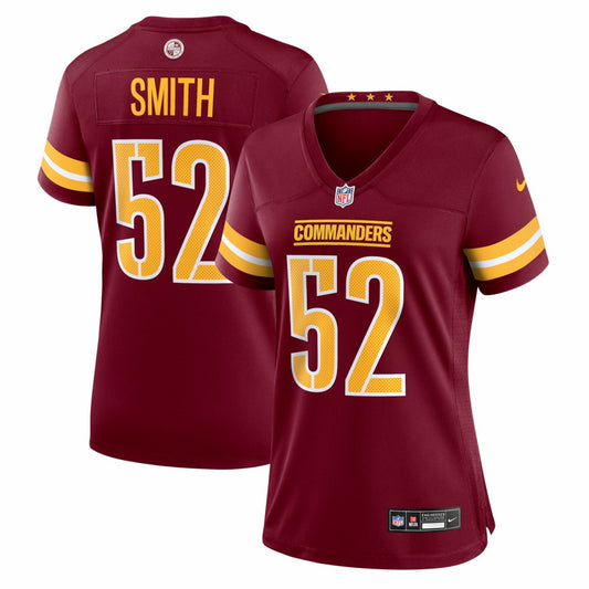 Preston Smith Washington Commanders Women's Team Game Jersey - Burgundy | NFL Jerseys