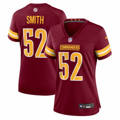 Preston Smith Washington Commanders Women's Team Game Jersey Burgundy - Nike