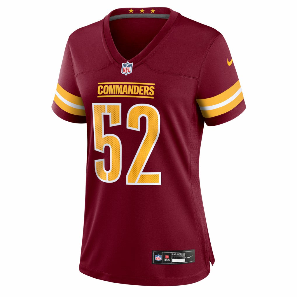 Preston Smith Washington Commanders Women's Team Game Jersey - Burgundy | NFL Jerseys