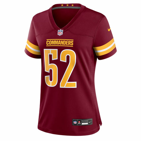 Preston Smith Washington Commanders Women's Team Game Jersey - Burgundy | NFL Jerseys
