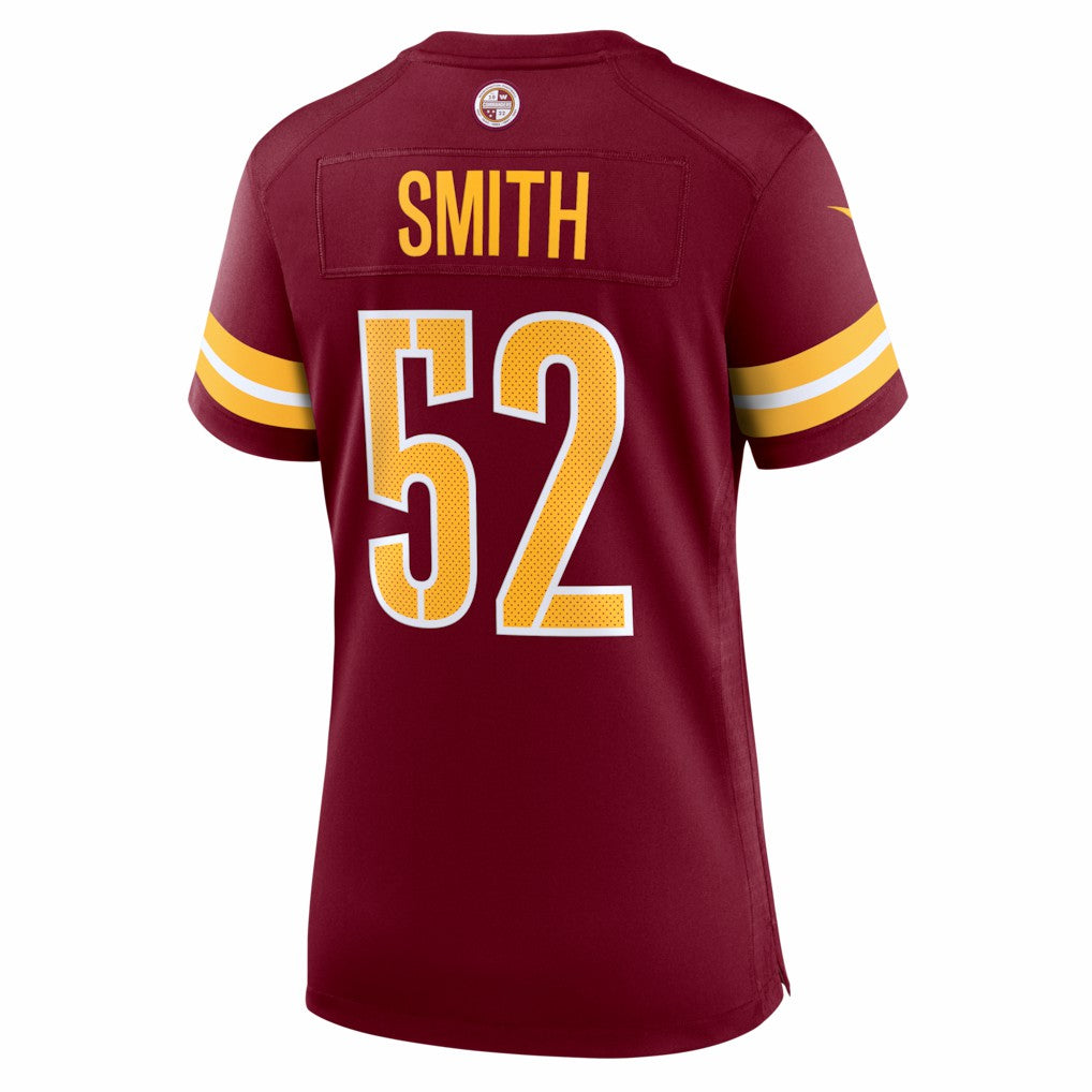 Preston Smith Washington Commanders Women's Team Game Jersey - Burgundy | NFL Jerseys
