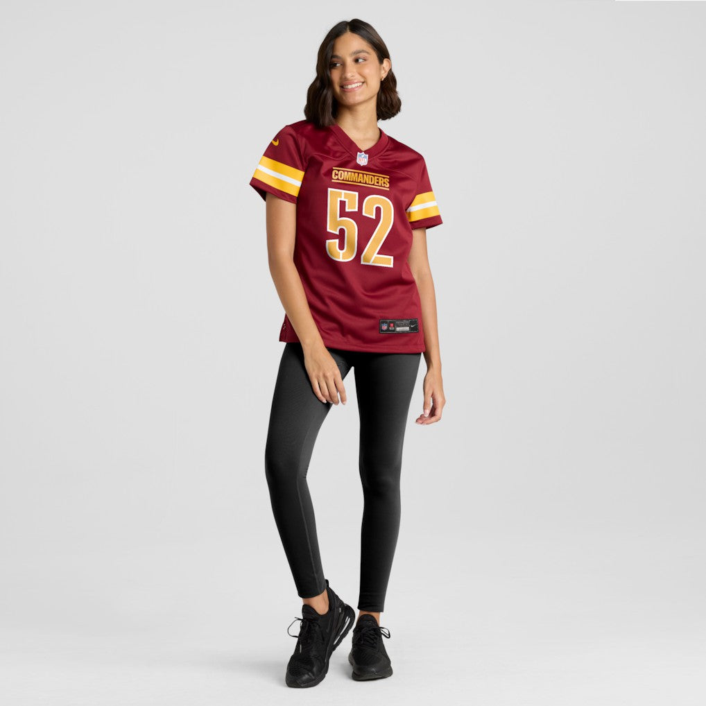 Preston Smith Washington Commanders Women's Team Game Jersey - Burgundy | NFL Jerseys