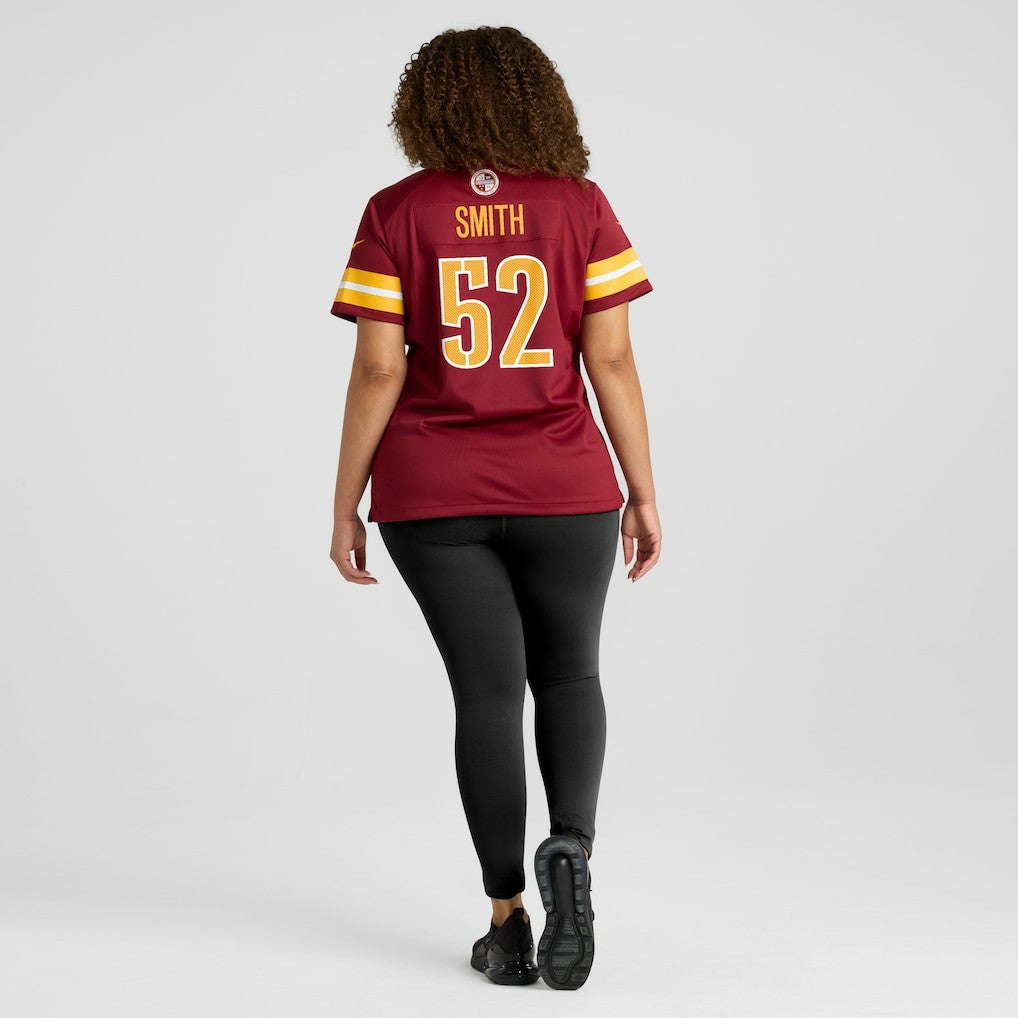 Preston Smith Washington Commanders Women's Team Game Jersey - Burgundy | NFL Jerseys