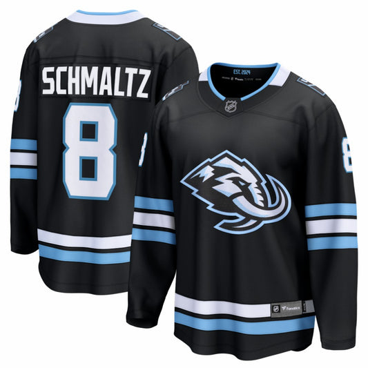 Nick Schmaltz Utah Mammoth Fanatics Home Breakaway Player Jersey - Black | NHL Jerseys