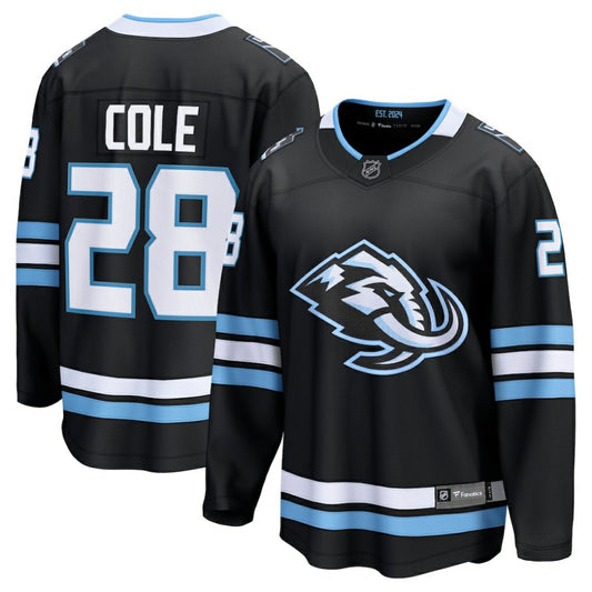 Ian Cole Utah Mammoth Fanatics Home Breakaway Player Jersey - Black | NHL Jerseys