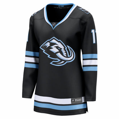 Dylan Guenther Utah Mammoth Fanatics Women's Home Breakaway Player Jersey - Black | NHL Jerseys