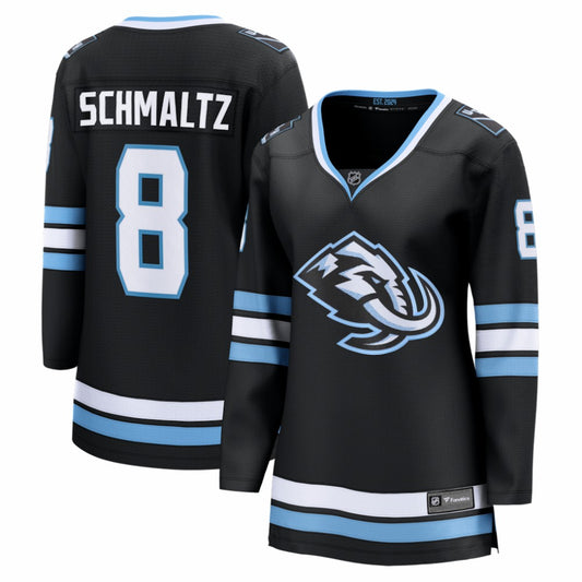 Nick Schmaltz Utah Mammoth Fanatics Women's Home Breakaway Player Jersey - Black | NHL Jerseys