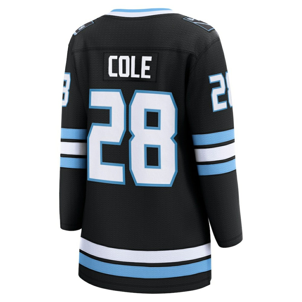 Ian Cole Utah Mammoth - Fanatics Women's Home Breakaway Player Jersey Black