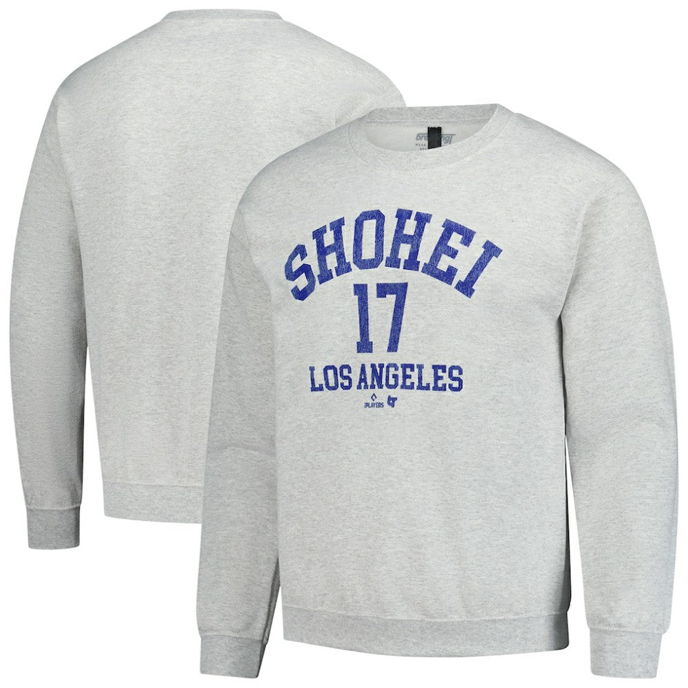 Shohei Ohtani MLBPA BreakingT Unisex Player Name & Number Sweatshirt Clearance