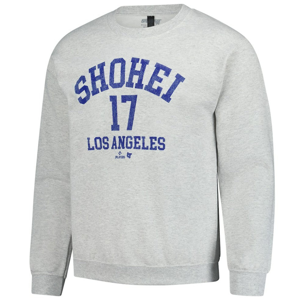 Shohei Ohtani MLBPA BreakingT Unisex Player Name & Number Sweatshirt Clearance
