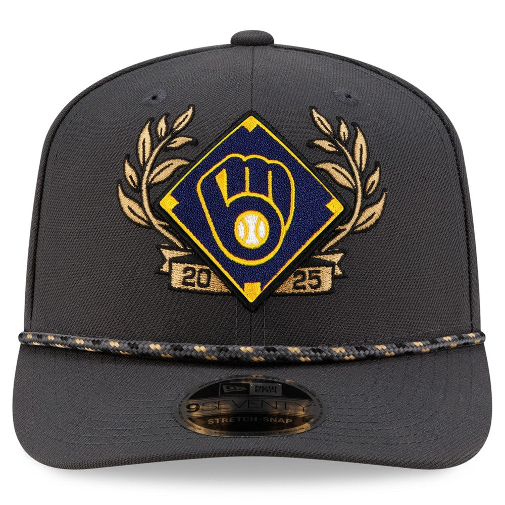 Milwaukee Brewers New Era 2025 National League Division Series Champions 9SEVENTY Adjustable Hat for sale