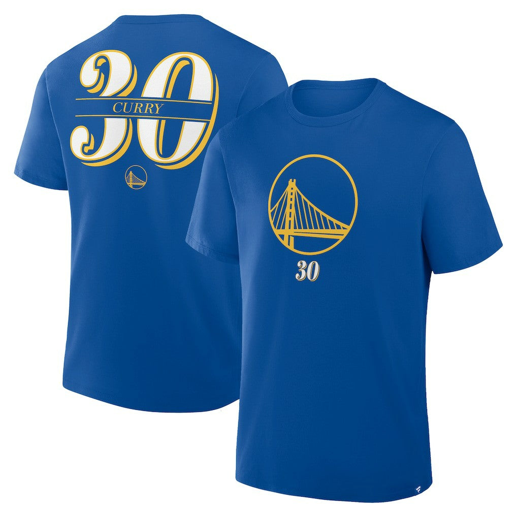 Fanatics - Stephen Curry Golden State Warriors In The Paint Name & Number T-Shirt - Royal