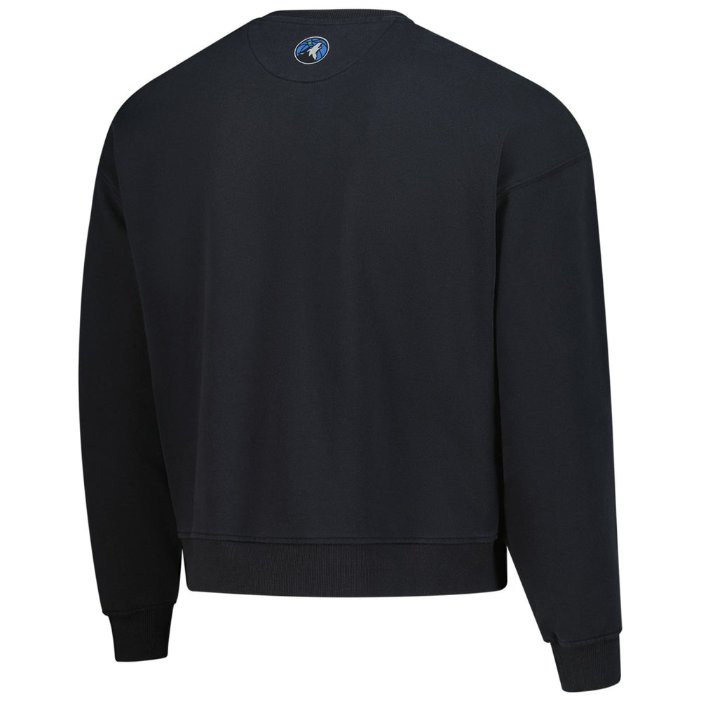NBA - Minnesota Timberwolves Terez Unisex Oversized Gemstone Logo Sweatshirt - Charcoal