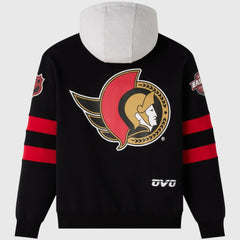 Ottawa Senators - OVO x NHL Fleece Hoodie Black