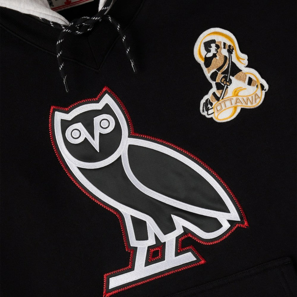 Ottawa Senators - OVO x NHL Fleece Hoodie Black