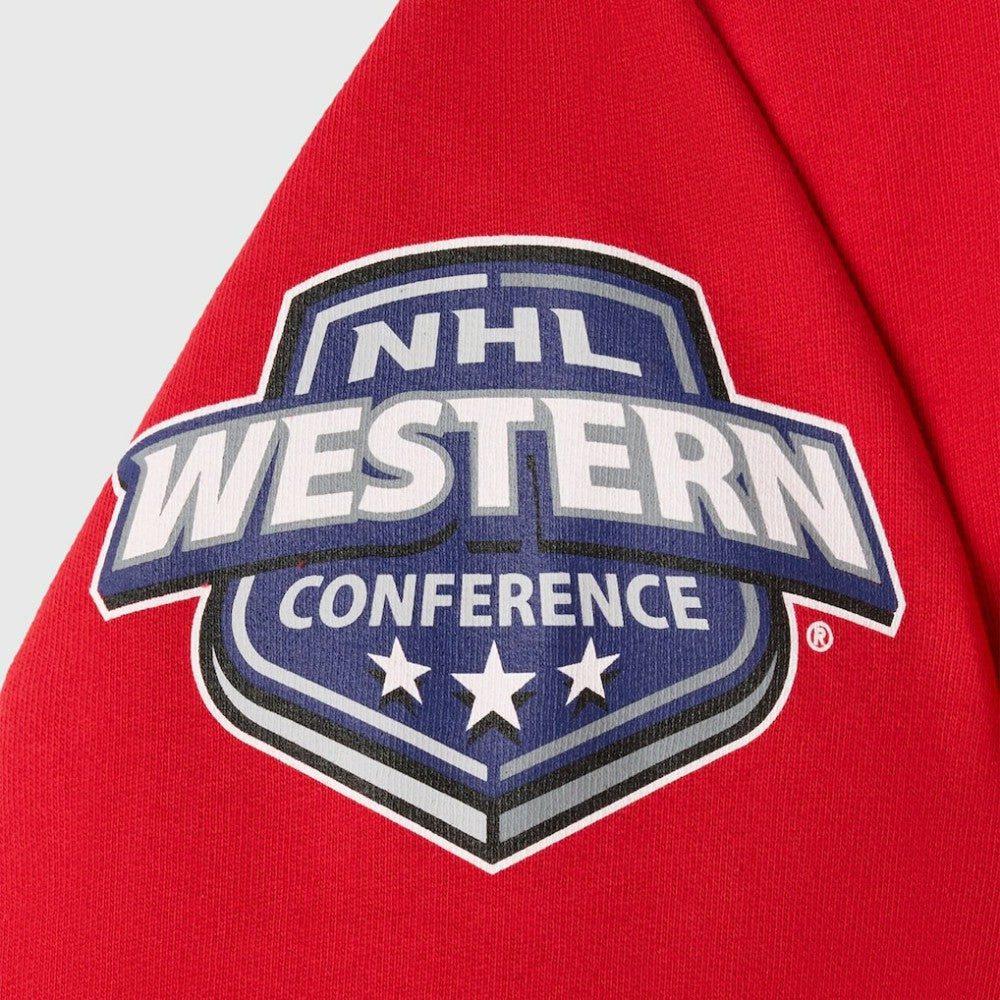 Calgary Flames - OVO x NHL Fleece Hoodie Red