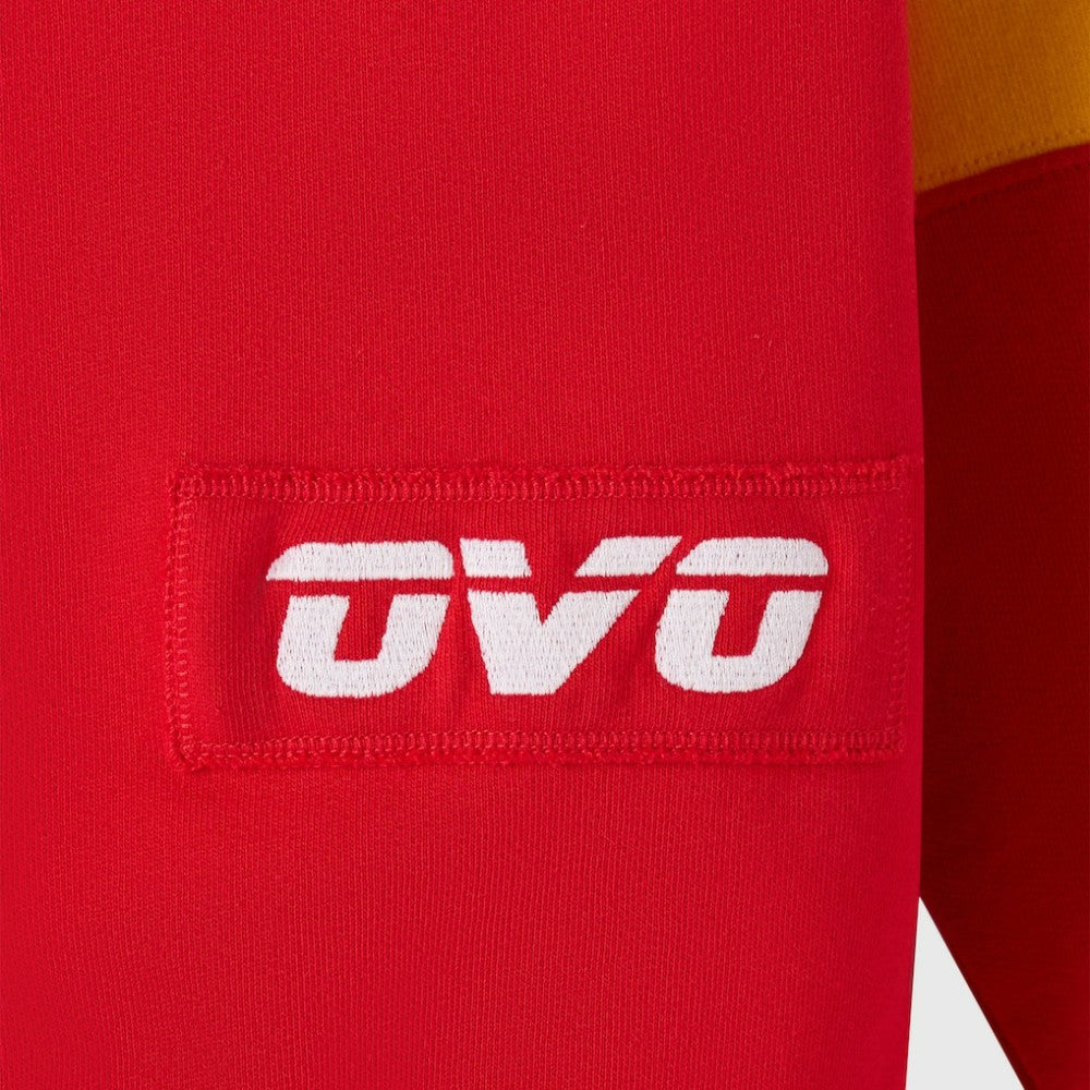 Calgary Flames - OVO x NHL Fleece Hoodie Red