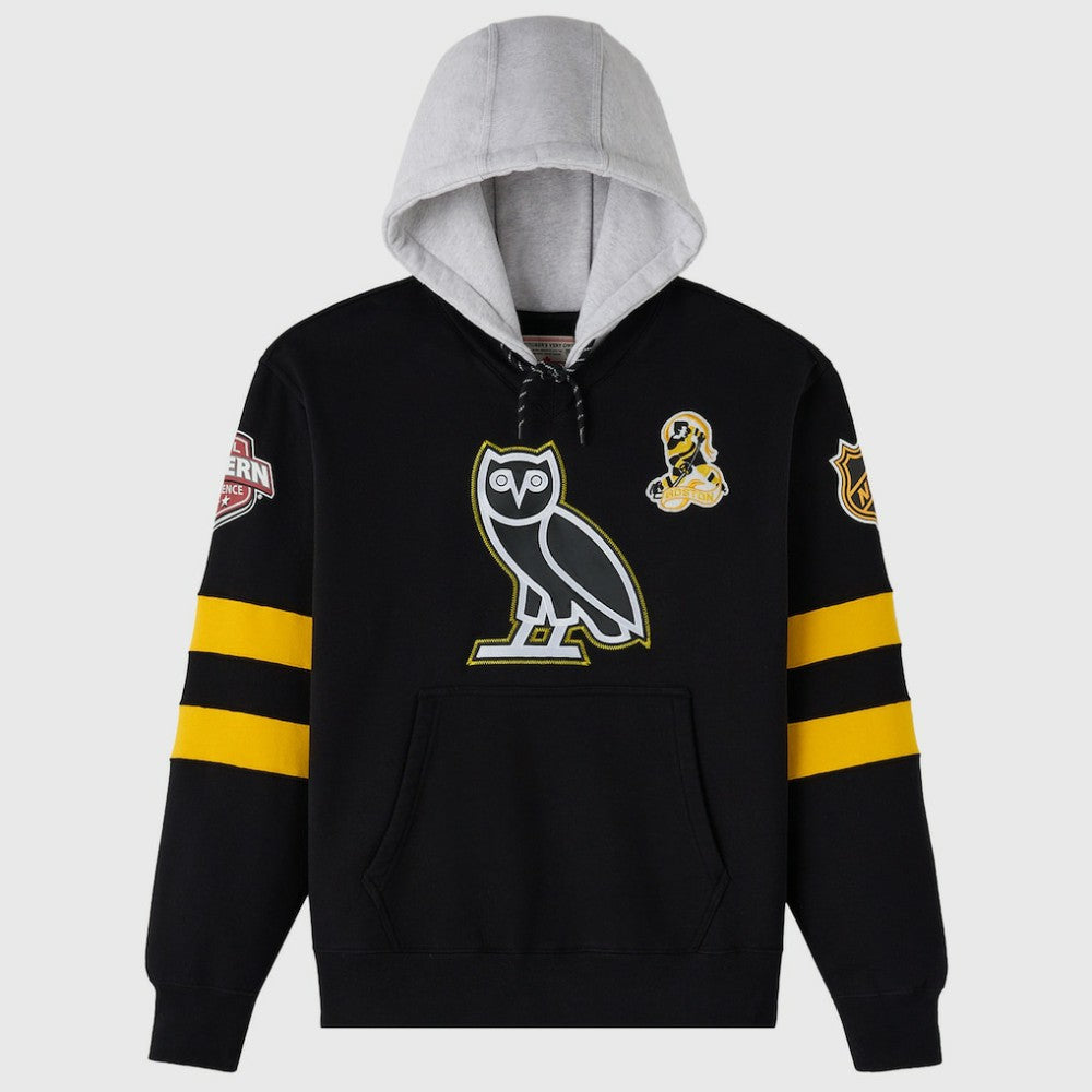 Boston Bruins OVO x NHL Fleece Hoodie Black