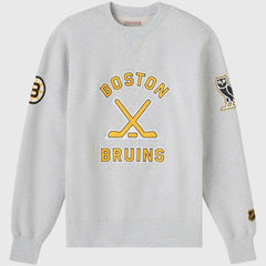 Boston Bruins OVO x NHL Fleece Sweatshirt Heather Gray