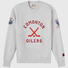 Edmonton Oilers - OVO x NHL Fleece Sweatshirt Heather Gray