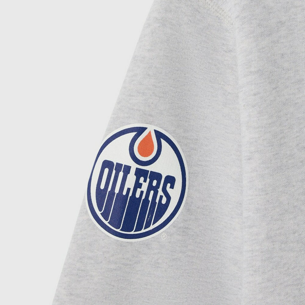 Edmonton Oilers - OVO x NHL Fleece Sweatshirt Heather Gray