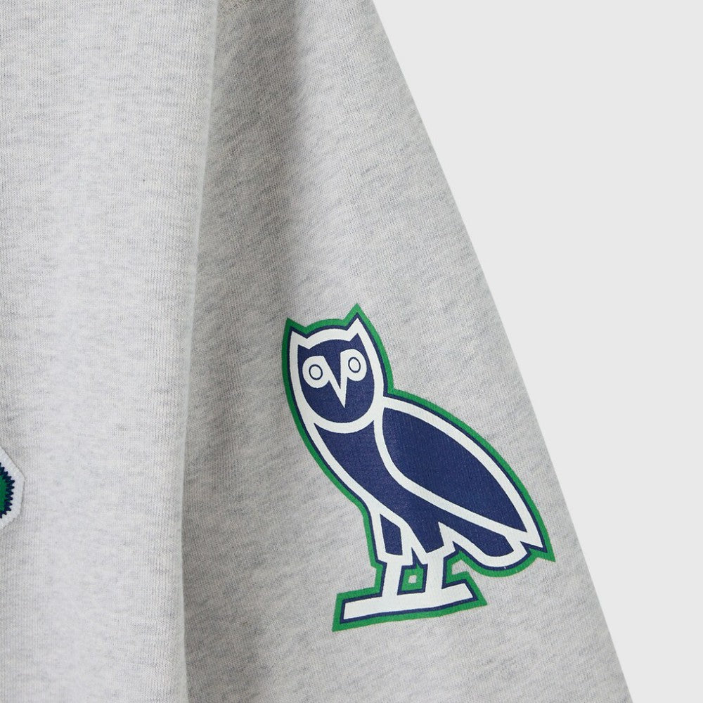 Vancouver Canucks - OVO x NHL Fleece Sweatshirt Heather Gray