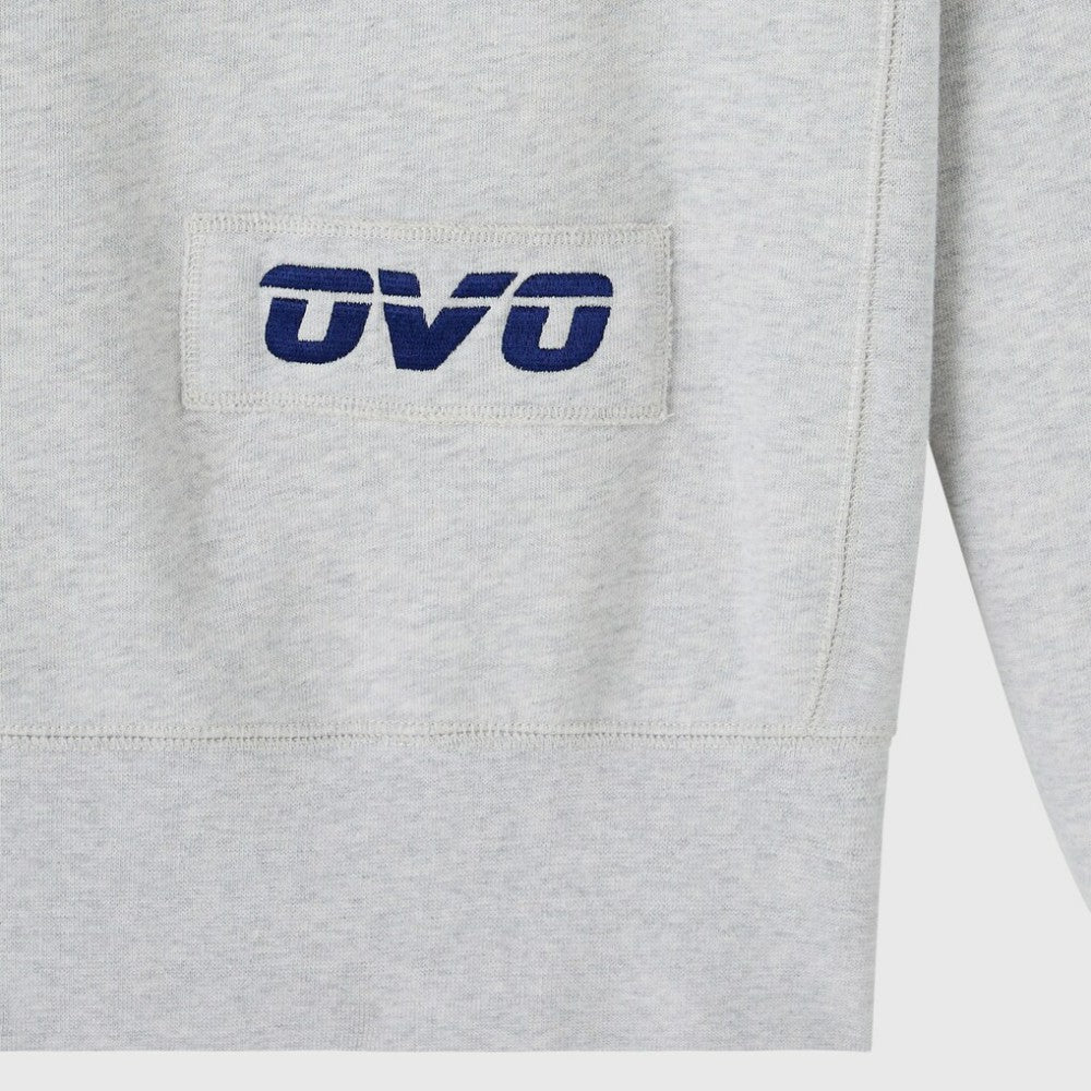 Vancouver Canucks - OVO x NHL Fleece Sweatshirt Heather Gray