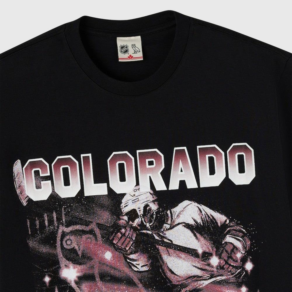 Colorado Avalanche - OVO x NHL Graphic T-Shirt Black