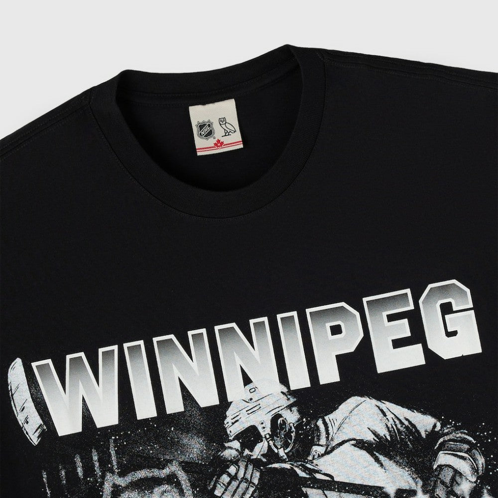 Winnipeg Jets - OVO x NHL Graphic T-Shirt Black