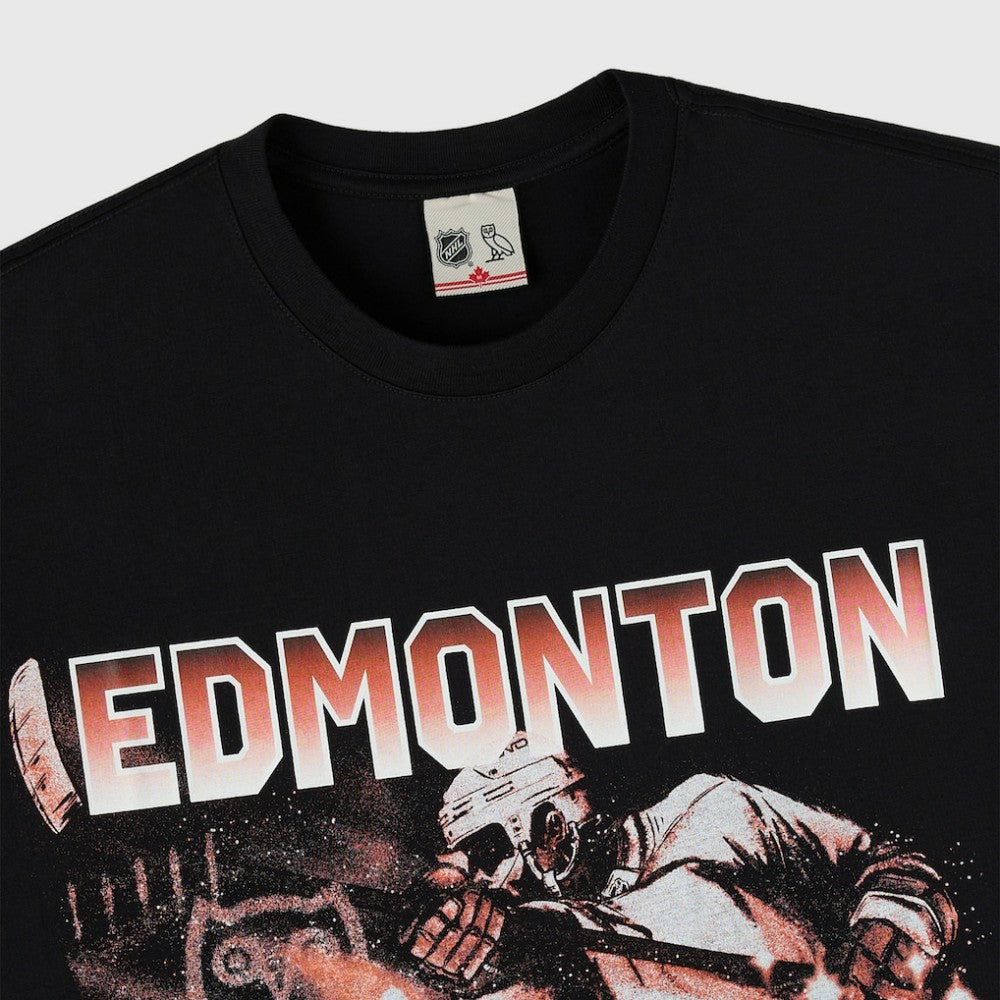 Edmonton Oilers - OVO x NHL Graphic T-Shirt Black