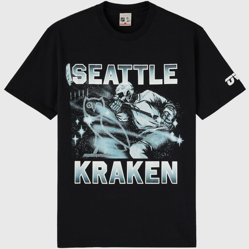 Seattle Kraken OVO x NHL Graphic T-Shirt Black