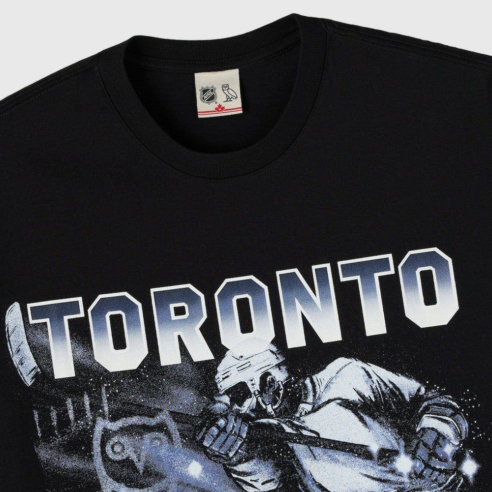Toronto Maple Leafs - OVO x NHL Graphic T-Shirt Black