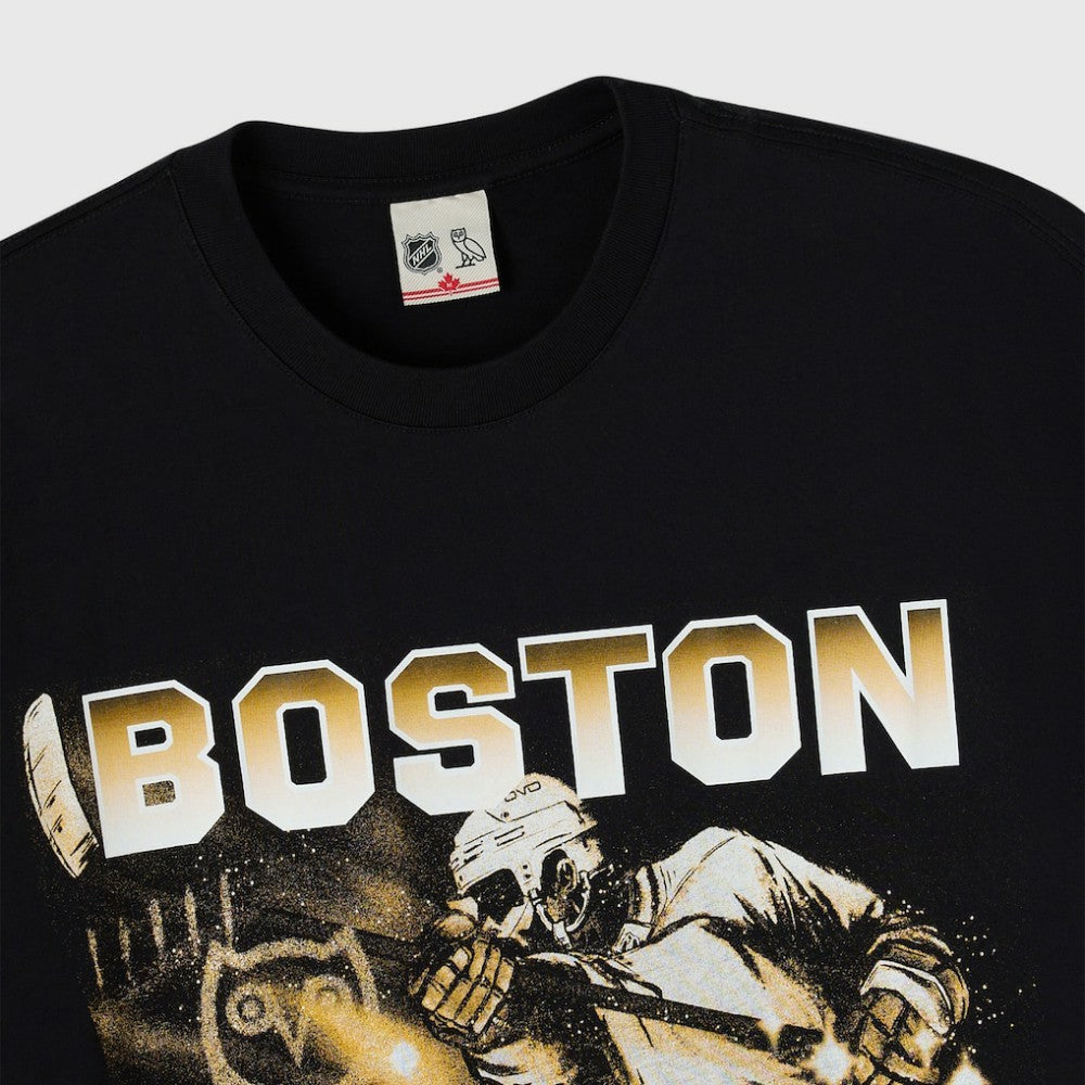 Boston Bruins OVO x NHL Graphic T-Shirt Black