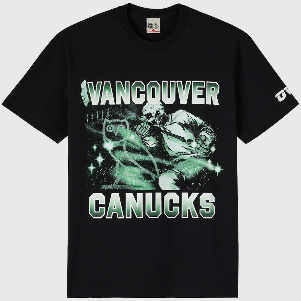 Vancouver Canucks - OVO x NHL Graphic T-Shirt Black
