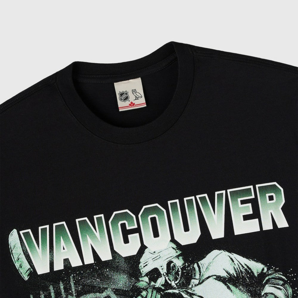 Vancouver Canucks - OVO x NHL Graphic T-Shirt Black