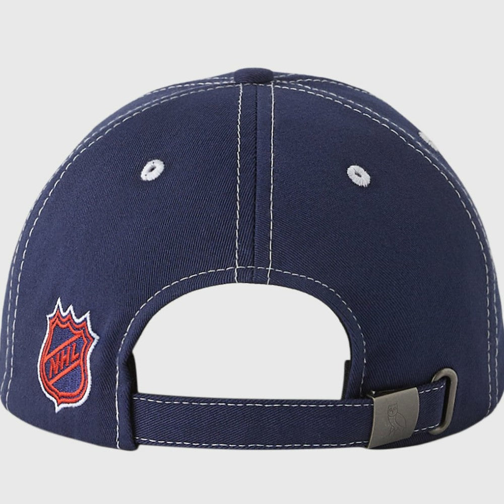 Edmonton Oilers - OVO x NHL Adjustable Sport Hat Navy