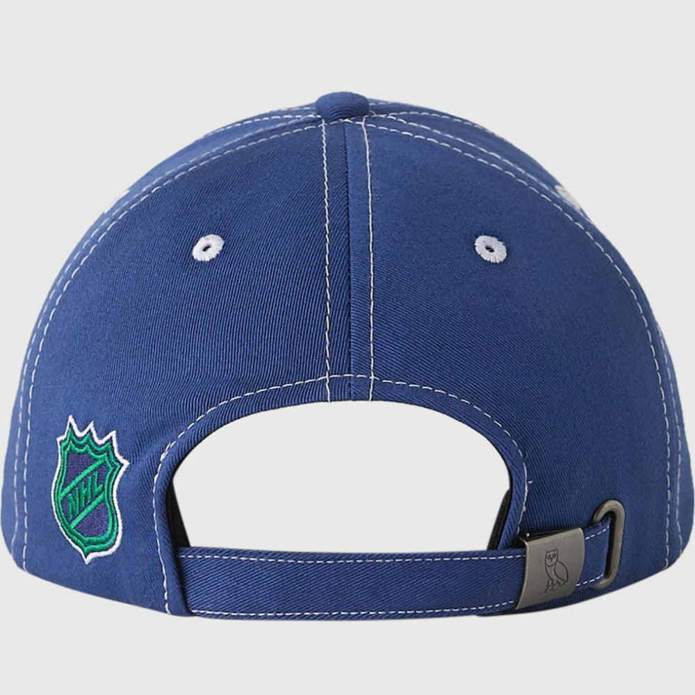 Vancouver Canucks - OVO x NHL Adjustable Sport Hat Blue